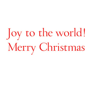 Joy Wreath Classic Christmas Cards - Includes 5 Cards & Envelopes
