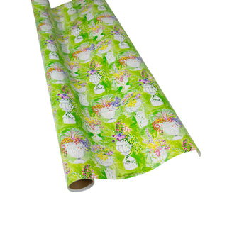 Balloons And Confetti Roll Wrap 30 Inch X 8Ft-2 Inch Core