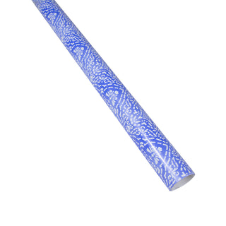Annika Ceramic Blue Roll Wrap 30 Inch X 8Ft-2 Inch Core