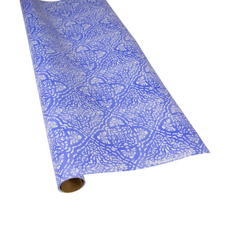 Annika Ceramic Blue Roll Wrap 30 Inch X 8Ft-2 Inch Core