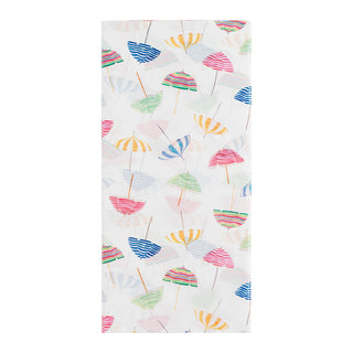Beach Umbrellas Tissue Pkg 4 Sheets