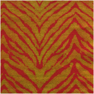 Go Wild Red/Gold Foil Embossed Roll Wrap 30 Inchx 6 Ft Foil-2 Core