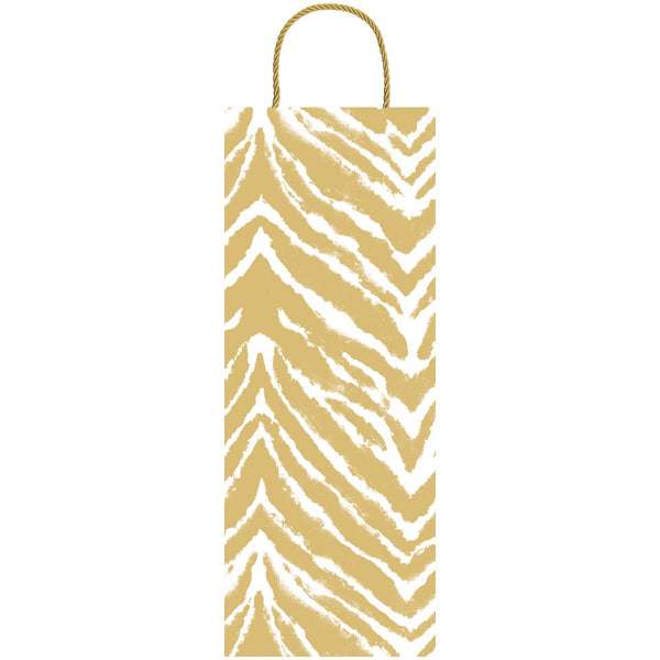 Pebble Wine & Bottle Gift Bag in Gold - 1 Each – Caspari Europe