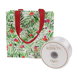 Modern Pine Gift Bag Sm Sq. 5 3/4X2 1/2 X 5 3/4