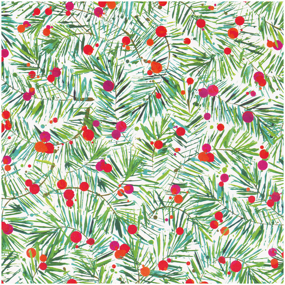 Modern Pine Gift Wrap - One 76.2 cm X 2.44 m Roll – Caspari Europe modern-pine-gift-wrap-one-76-2-cm-x-2-44-m-roll-caspari-europe