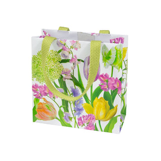 Spring Flower Show Small Square Gift Bags - 1 Each