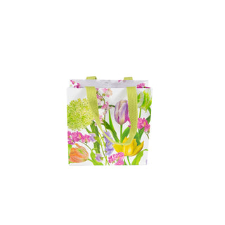 Spring Flower Show Gift Bag Sm Sq. 5 3/4X2 1/2 X 5 3/4