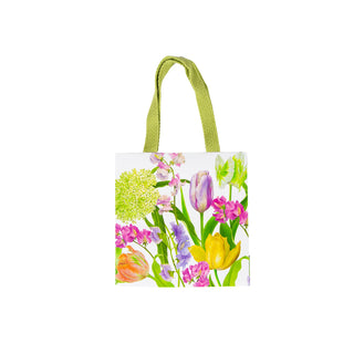 Spring Flower Show Gift Bag Sm Sq. 5 3/4X2 1/2 X 5 3/4