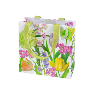Spring Flower Show Gift Bag Sm Sq. 5 3/4X2 1/2 X 5 3/4