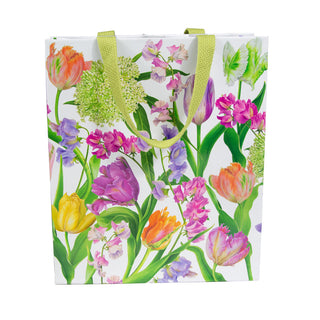 Spring Flower Show Large Gift Bags - 1 Each