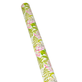Fern Garden Gift Wrap - 1 Continuous Roll of Wrapping Paper