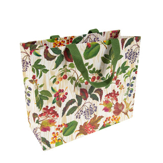 Berry Botanical Gift Bag Lg 11 3/4 X 4 3/4 X 10