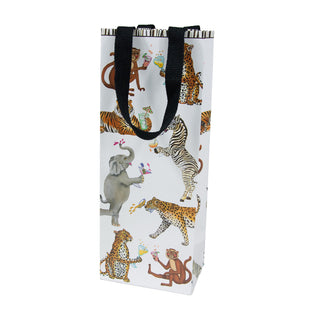 Cocktails Gone Wild Bottle Bag 5 X 3 1/2 X 13