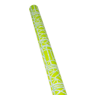 Bamboo Screen in Green Gift Wrap - 1 Continuous Roll of Wrapping Paper