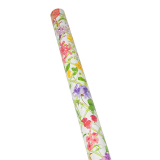 Floral Trellis Gift Wrap - 1 Continuous Roll of Wrapping Paper