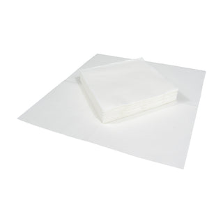 Paper Linen White Napkin Solid Airlaid Cocktail-15 In