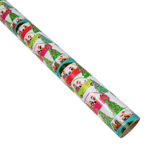 Christmas Tree Shopping Roll Wrap 30 Inch X 8Ft-2 Inch Core