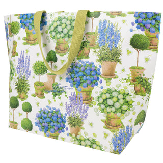 Potted Hydrangeas Large Tote Size 15 X 10 X 4-1/2