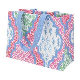 Provencale Cotton Pink Multi Gift Bag Sm 7 X 3 X 5 1/4
