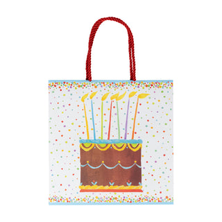 Birthday Cake Med Square Size 9-3/4 X 9-3/4 X 4