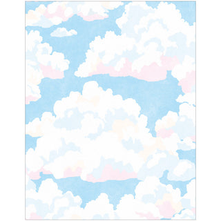 Blue Skies Enclosure Cards & Envelopes - 4 Mini Cards & 4 Envelopes