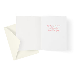 Birds on Holly Branch Classic Boxed Christmas Cards - includes 15 cards & envelopes
