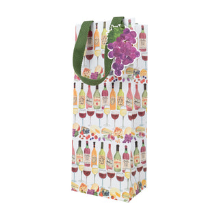 Wine Pairings Bottle Bag 5 X 3 1/2 X 13