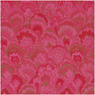 Marbled Ceramica Fuchsia & Gold Roll Wrap - includes 1 Roll