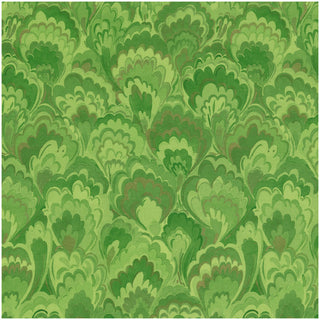 Marbled Ceramica Green & Gold Roll Wrap - includes 1 Roll Wrap