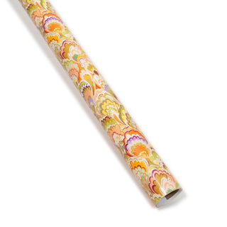 Marbled Ceramica Rspbrry/Chartreuse Roll Wrap 30 Inch X 8Ft-2 Inch Core