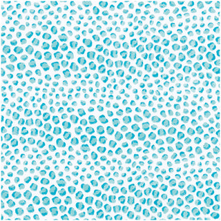 Just Spots Turquoise Gift Wrap - One 30" X 8' Roll