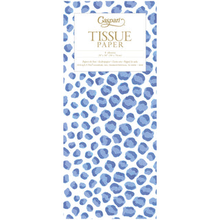 Just Spots Blue Tissue Pkg 4 Sheets