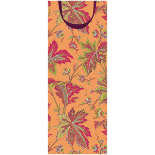 Paisley Leaves Coral Gift Bags - includes 1 Gift Bags