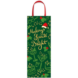 Making Spirits Bright Gift Bags - includes 1 Gift Bags