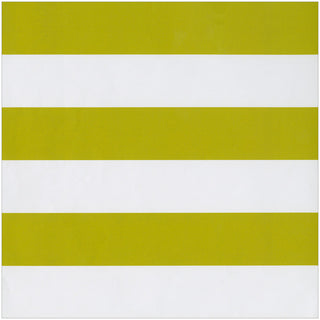 Awning Stripe Chartreuse & White Roll Wrap - includes 1 Roll Wrap