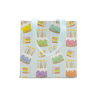 Cake Frosting Small Square Gift Bag - 5.75"L x 2.5" W x 5.75"H - includes 1 bag
