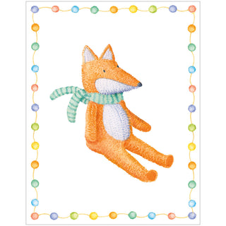 Little Fox Gift Enclosure Cards - includes 4 cards & envelopes