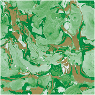 Marbled Green Gift Wrap