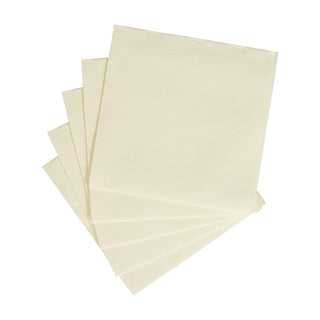 Paper Linen Ivory Napkin Solid Airlaid Cocktail-15 In