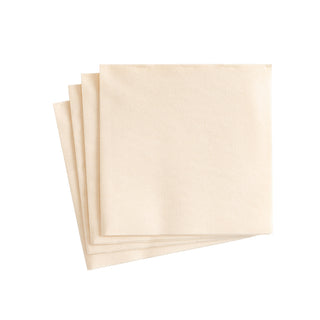 Paper Linen Ivory Napkin Solid Airlaid Cocktail-15 In