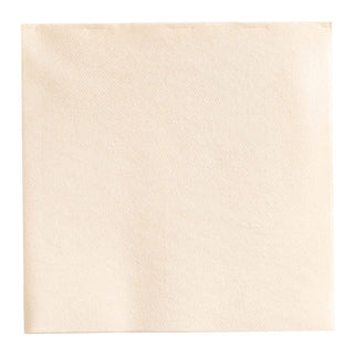 Paper Linen Ivory Napkin Solid Airlaid Dinner-12 In