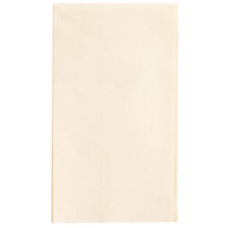 Paper Linen Ivory Guest Towels Solid Airlaid - 12 In