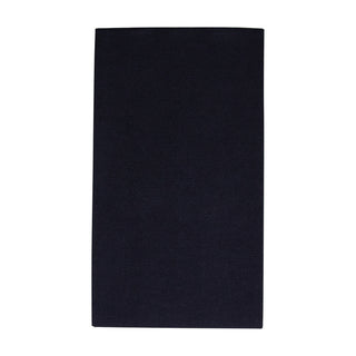 Paper Linen Black Guest Towels Solid Airlaid - 12 In