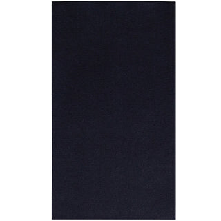 Paper Linen Black Guest Towels Solid Airlaid - 12 In