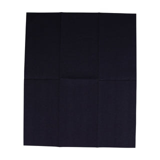 Paper Linen Black Guest Towels Solid Airlaid - 12 In