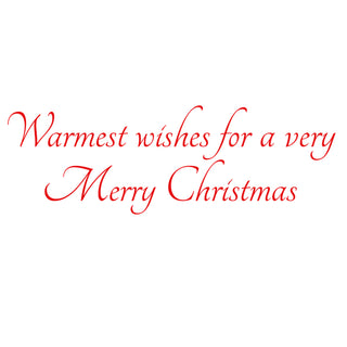 Merry And Bright Tree Classic Christmas Cards - Includes 5 Cards & Envelopes