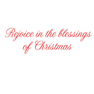 Angel In Red Dress With Trumpet Classic Christmas Cards - Includes 5 Cards & Envelopes