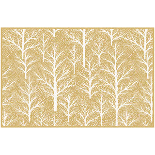 Winter Trees Classic Christmas Cards - Includes 5 Cards & Envelopes