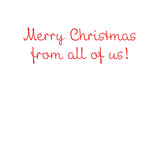 Santa'S Selfies C-Sized Christmas Cards Pack in Cello - 5 Cards & 5 Envelopes