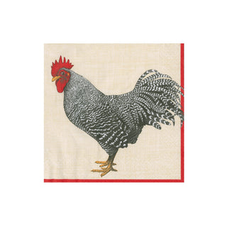 Le Coq Ivory Napkin Cocktail